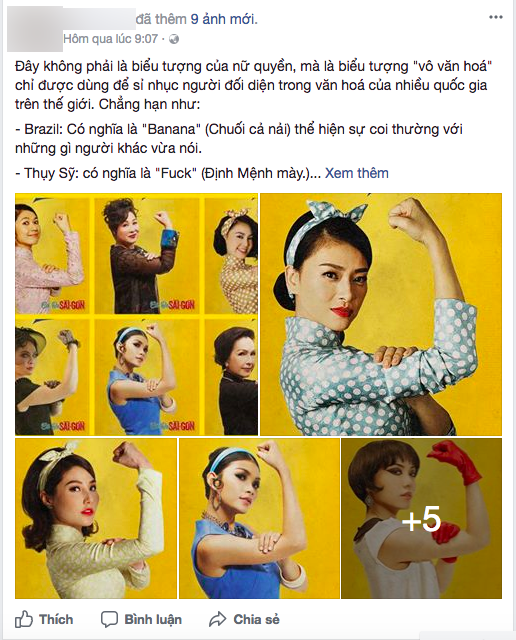 Vừa tung bộ ảnh nữ quyền, Cô Ba Sài Gòn bị chỉ trích là vay mượn văn hóa nửa vời - Ảnh 7. Vừa tung bộ ảnh nữ quyền, Cô Ba Sài Gòn bị chỉ trích là vay mượn văn hóa nửa vời - Ảnh 7.