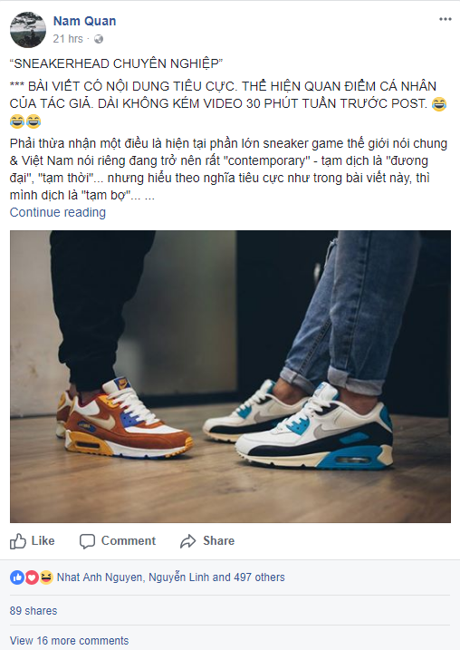 Cộng đồng sneakers Việt đang so đo bằng sự hào nhoáng chứ không phải bằng giá trị vốn có của những đôi giày? - Ảnh 2.