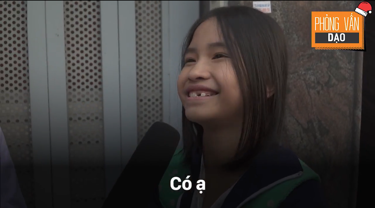 Phỏng vấn dạo: Ông già Noel trong mắt tụi trẻ con trông như thế nào? - Ảnh 2.