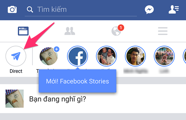 Chán chê giao diện News Feed, Facebook đưa hẳn tính năng Story sang Messenger - Ảnh 1.