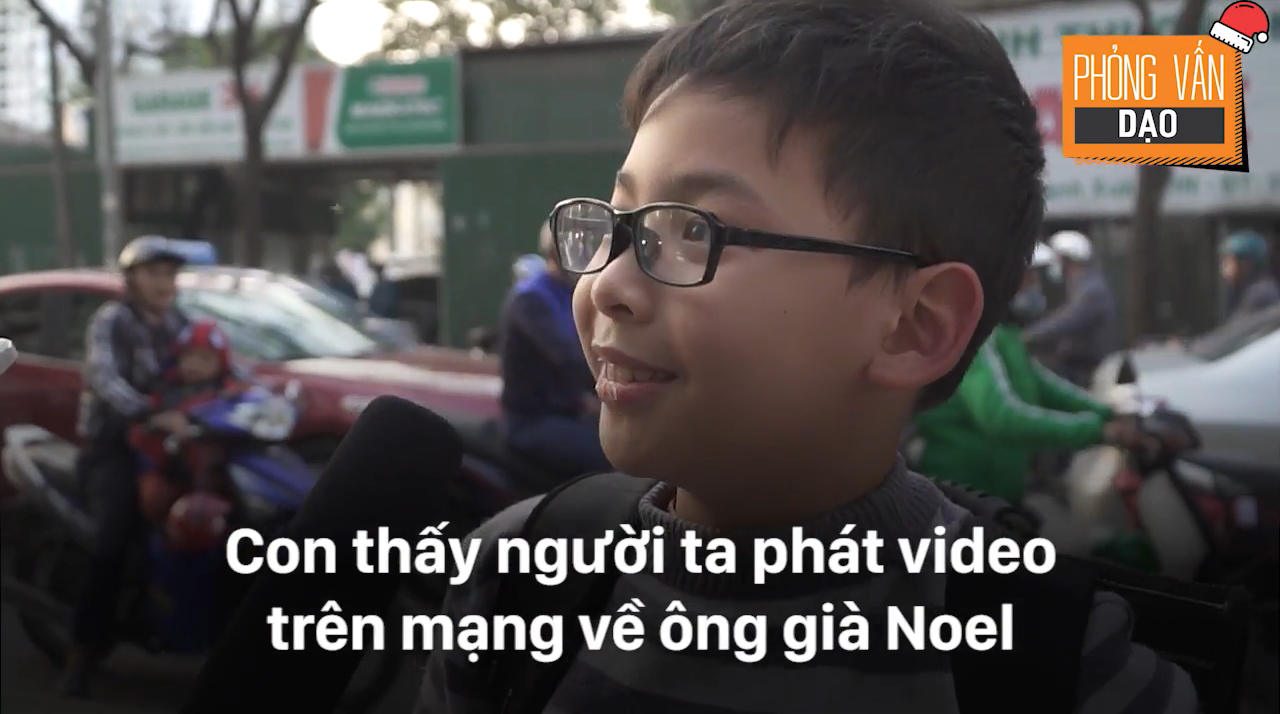 Phỏng vấn dạo: Ông già Noel trong mắt tụi trẻ con trông như thế nào? - Ảnh 4.
