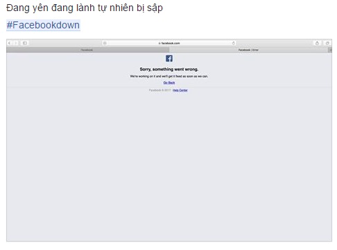 Phản ứng của cư dân mạng về sự cố sập Facebook vào sáng nay - Ảnh 2.