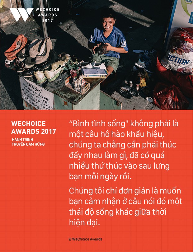 WeChoice Awards 2017: Bình tĩnh sống, một thái độ khác giữa cuộc sống hiện đại đầy vội vã - Ảnh 4.