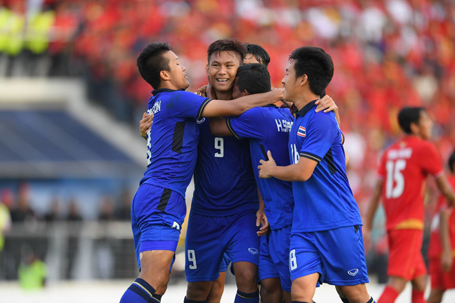 Ghi bàn phút 94, U22 Thái Lan vào chung kết SEA Games 29 - Ảnh 2.