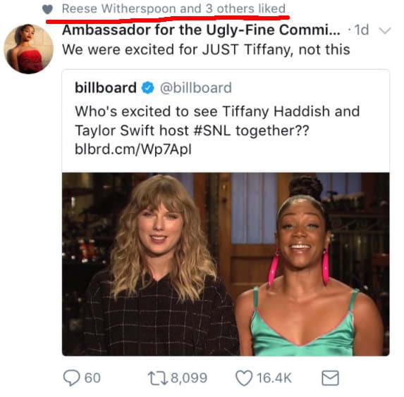 Ngoài mặt thân với Taylor Swift, nhưng Sam Smith và Reese Witherspoon vừa bị phát hiện ghét ngầm chị Rắn - Ảnh 6.