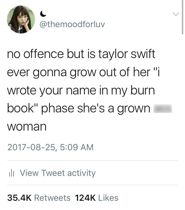 Một cô gái vừa bị khóa tài khoản Twitter chỉ vì nói xấu rắn chúa Taylor Swift - Ảnh 1.