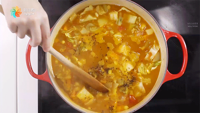 Chỉ toàn rau nhưng biết cách thì vẫn nấu được món súp ngon - Ảnh 1.