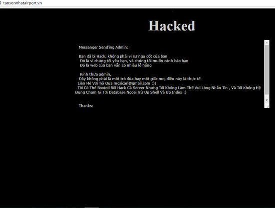 2 hacker 15 tuổi tấn công vào website của các sân bay trong nước vì muốn thể hiện thành tích - Ảnh 1.