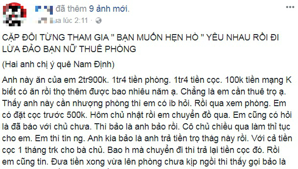 Sự thật cặp đôi từng tham gia Bạn muốn hẹn hò bị tố lừa tiền, đẩy người thuê nhà vào cảnh khốn đốn - Ảnh 1.