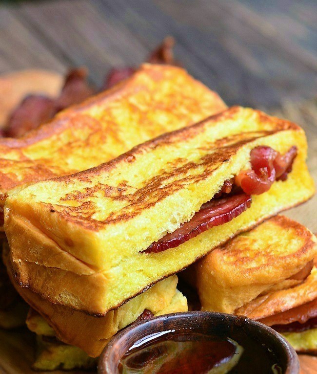 French Toast - Bánh trứng sữa ngọt ngào nay đã có phiên bản thịt hun khói hấp dẫn không kém - Ảnh 6.