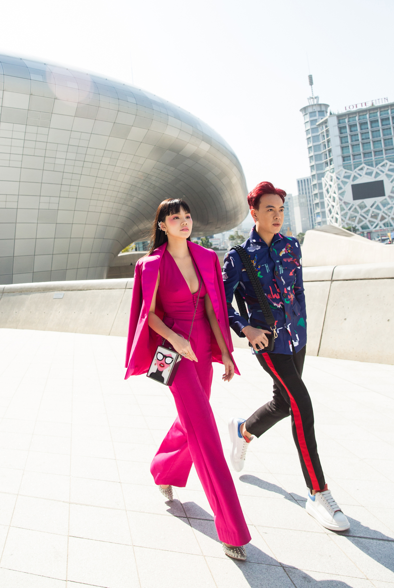 Ngắm một lan ngọc khác lạ ở seoul fashion week