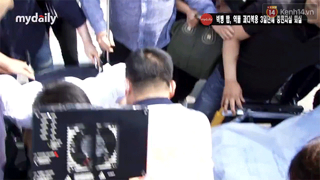 Clip: T.O.P rời khỏi bệnh viện trong khung cảnh hỗn loạn: Tôi xin lỗi - Ảnh 4.