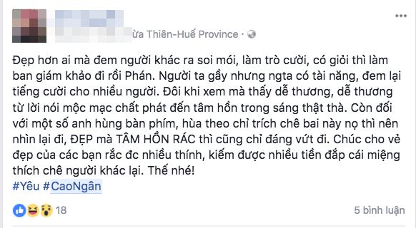 Lê Thúy, Thiều Bảo Trâm và dân mạng lên tiếng bênh vực Cao Ngân trước lời dè bỉu ốm như bộ xương di động - Ảnh 7.