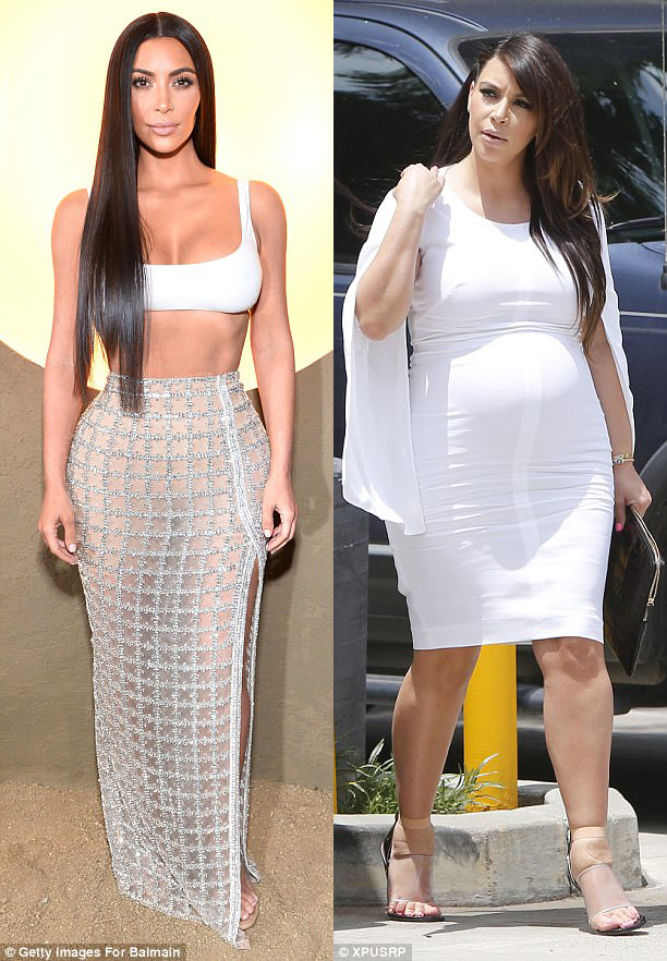 Giảm cân thì phải như Kim Kardashian, eo nhỏ tới mức không mặc vừa quần! - Ảnh 5.