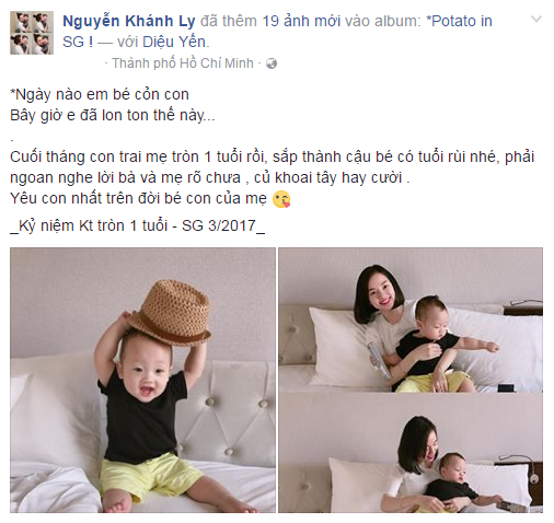 Tan chảy trước loạt ảnh càng ngắm càng yêu của con trai hotgirl Ly Kute - Ảnh 1.