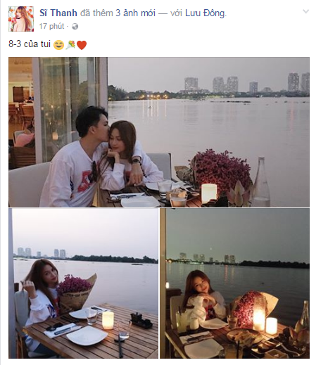 Sĩ Thanh khoe ảnh tình tứ bên bạn trai bác sĩ 6 múi nhân ngày 8/3 - Ảnh 1.