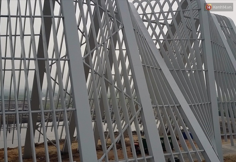 Clip: Cổng chào hoành tráng gần 200 tỷ đồng của tỉnh Quảng Ninh nhìn từ trên cao - Ảnh 6. Clip: Cổng chào hoành tráng gần 200 tỷ đồng của tỉnh Quảng Ninh nhìn từ trên cao - Ảnh 6.