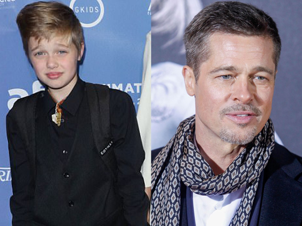 Con gái Shiloh của Angelina Jolie xuất hiện điển trai giống hệt bố Brad sau tin đồn muốn chuyển giới - Ảnh 3.