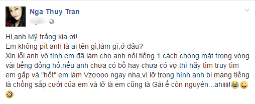 Còn chưa đến Cá tháng Tư, danh hài Thúy Nga đã thả thính cư dân mạng - Ảnh 3.