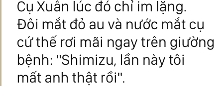 Ký ức tuổi thơ của cô con gái nhìn mẹ già 52 năm chờ bố quay về từ Nhật và những tro tàn cuối cùng của hành trình - Ảnh 4.