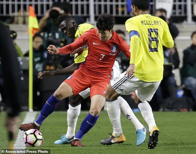 Son Heung-min lập cú đúp, Hàn Quốc khuất phục Colombia - Ảnh 6.