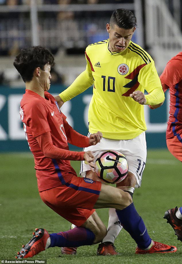 Son Heung-min lập cú đúp, Hàn Quốc khuất phục Colombia - Ảnh 4.