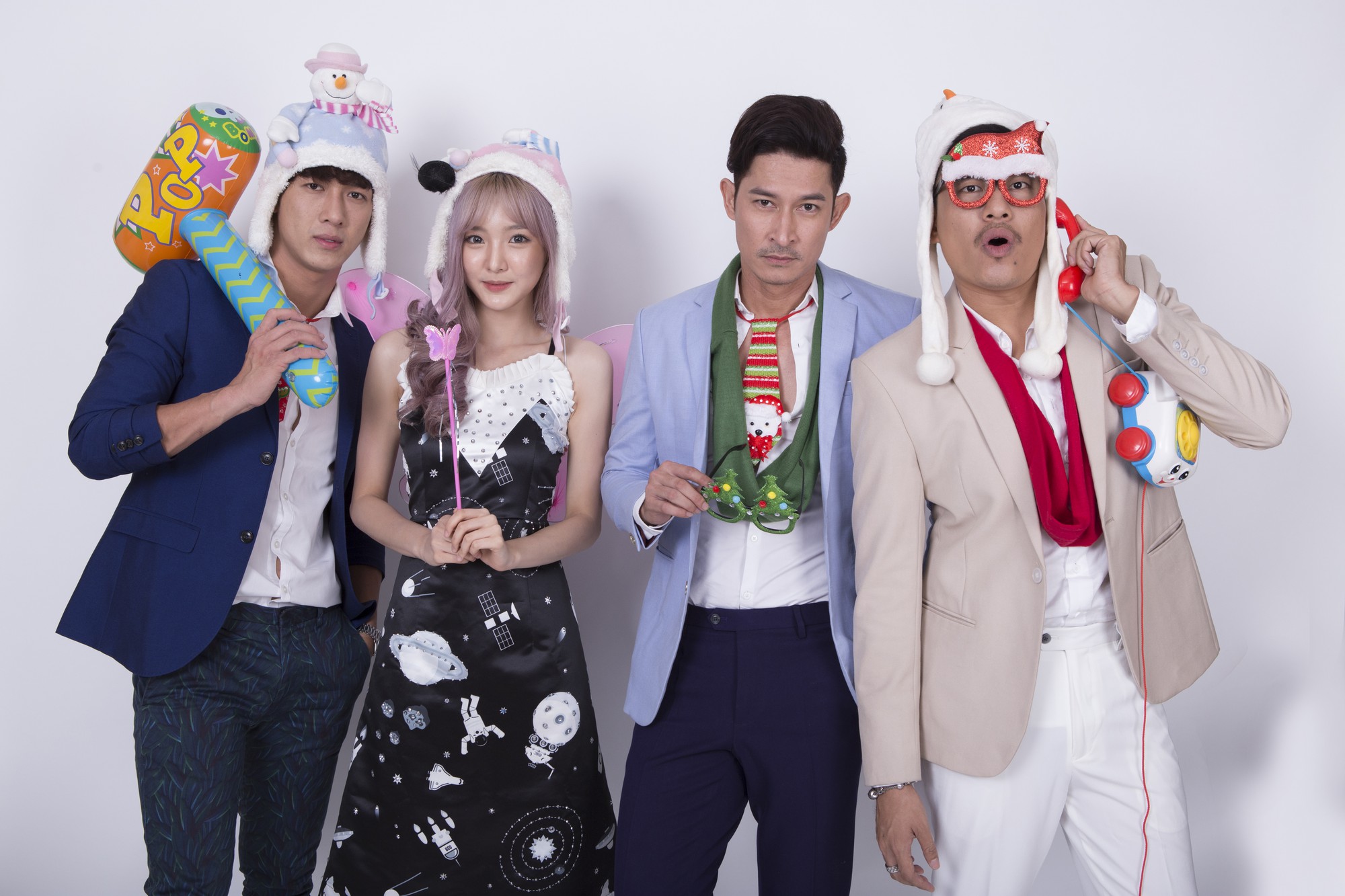 Hot girl Nene nổi bật giữa ba nam thần Noel Huy Khánh, Kiều Anh Tuấn, Song Luân - Ảnh 3. Hot girl Nene nổi bật giữa ba nam thần Noel Huy Khánh, Kiều Anh Tuấn, Song Luân - Ảnh 3.