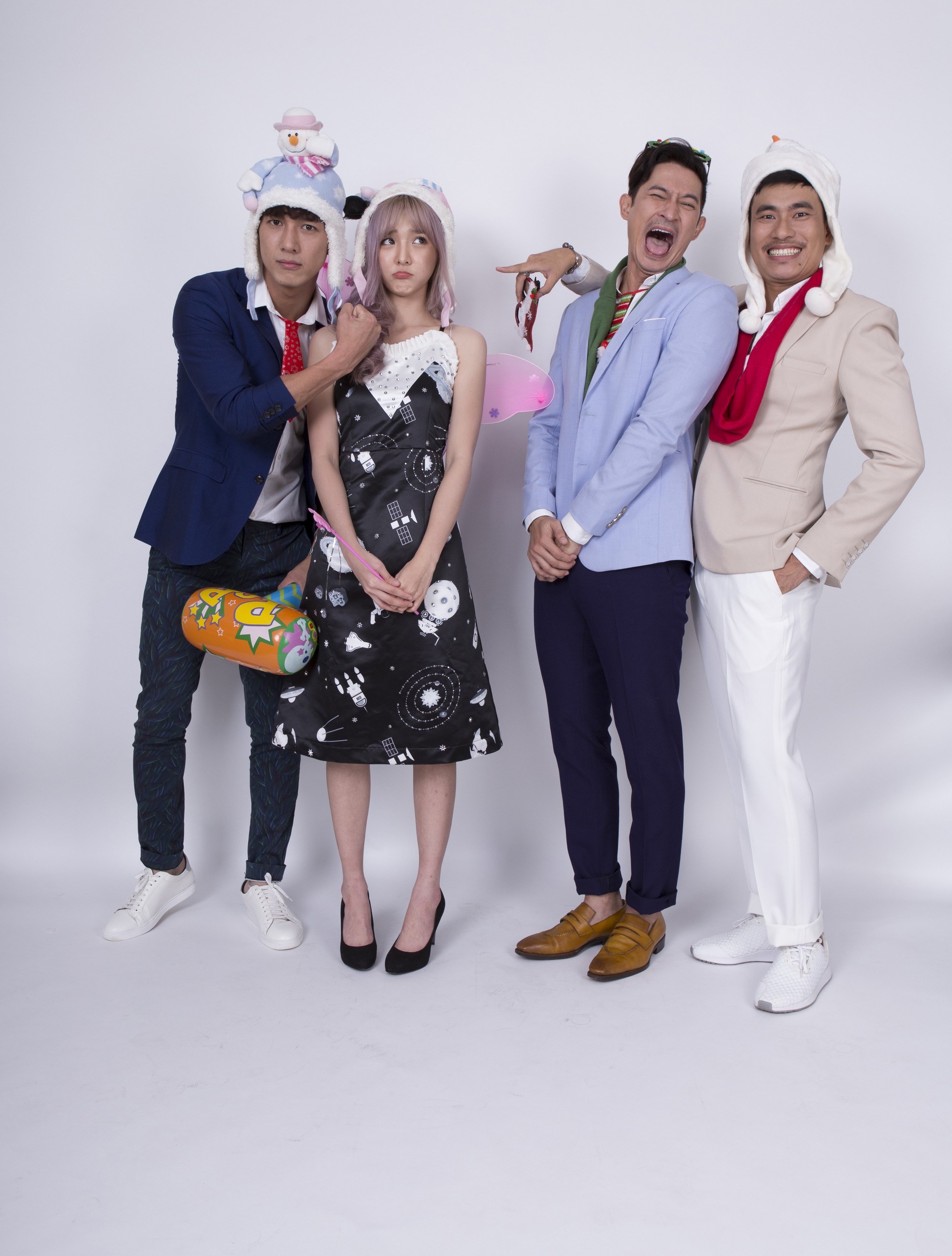 Hot girl Nene nổi bật giữa ba nam thần Noel Huy Khánh, Kiều Anh Tuấn, Song Luân - Ảnh 5. Hot girl Nene nổi bật giữa ba nam thần Noel Huy Khánh, Kiều Anh Tuấn, Song Luân - Ảnh 5.