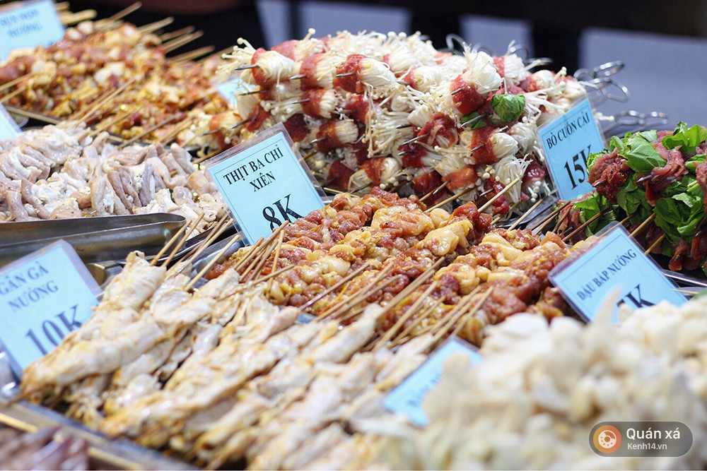 Ở H&agrave; Nội c&oacute; một h&agrave;ng xi&ecirc;n nướng nhiều m&oacute;n đến hoa cả mắt y như ở Sa Pa - Ảnh 2.