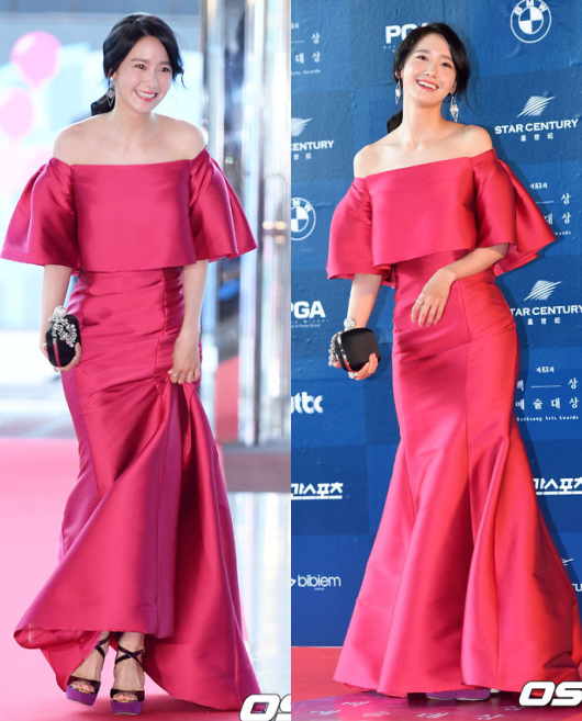 Baeksang Arts Awards 2017: Yoona suýt vồ ếch, cùng Suzy biến thảm đỏ thành sàn đấu nhan sắc - Ảnh 4.