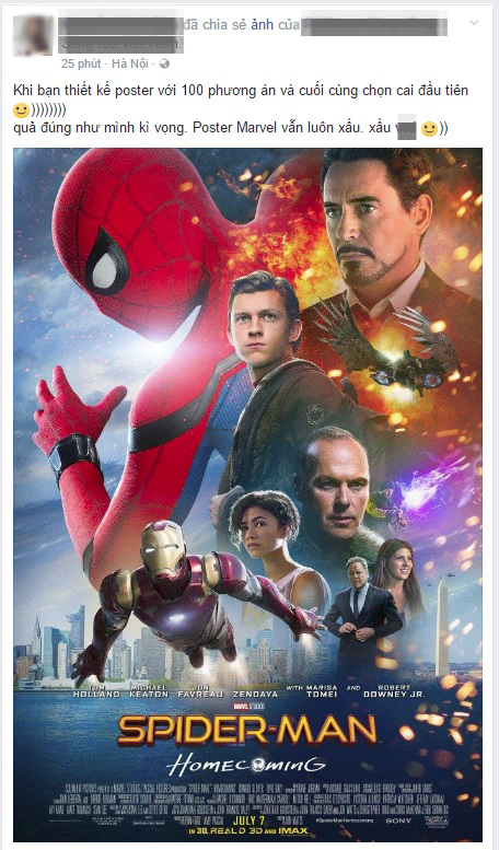 Poster phim Spider-Man mới bị cư dân mạng chê sấp mặt vì xấu - Ảnh 5.