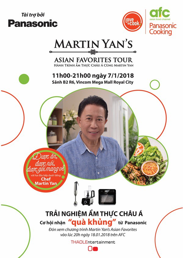 Được ăn, được nói, được gói mang về với ngày hội ẩm thực Martin Yan Asian Favorites Tour - Ảnh 1.