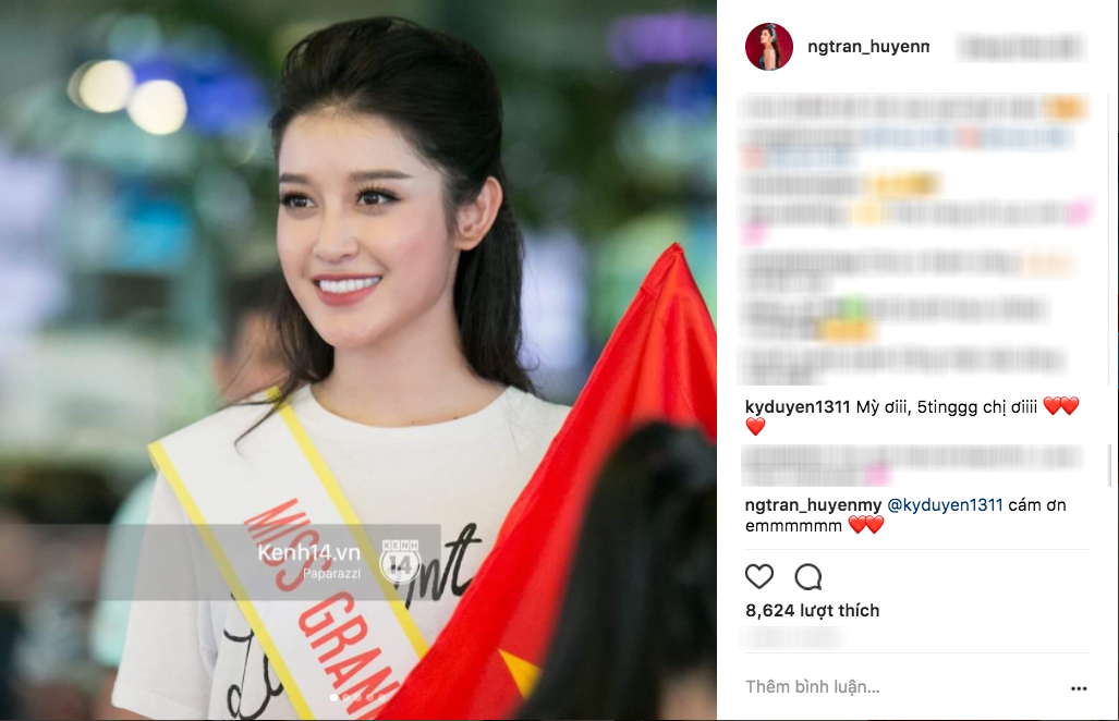 Hậu tin đồn bằng mặt không bằng lòng, Huyền My vui vẻ khen Kỳ Duyên, thể hiện mối quan hệ tốt đẹp - Ảnh 2.