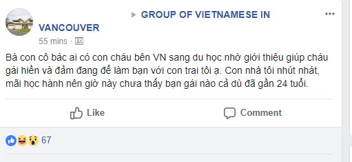 Thấy con trai du học mãi không có bạn gái, mẹ lên mạng tuyển giùm - Ảnh 1.