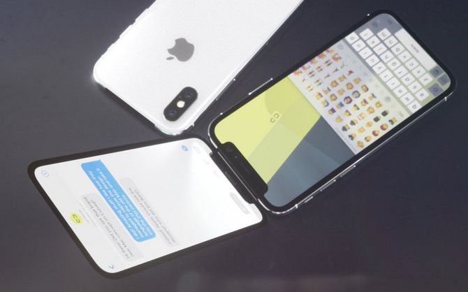 Đến Apple cũng chẳng thể ngờ sẽ có thiết kế iPhone X vỏ sò nắp gập độc đáo như thế này - Ảnh 2. Đến Apple cũng chẳng thể ngờ sẽ có thiết kế iPhone X vỏ sò nắp gập độc đáo như thế này - Ảnh 2.