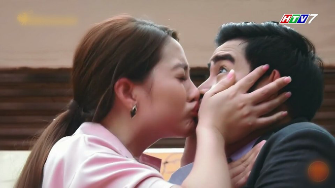 Bố là tất cả: Bị nghi cặp kè với Hoàng Sơn, Ngọc Lan đành hôn bừa Thanh Bình để minh oan - Ảnh 7.
