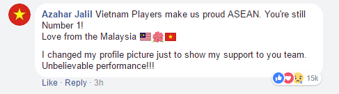 Bình luận của fan nước ngoài khiến bao người thổn thức: Việt Nam, các bạn thua trận nhưng đã giành được trái tim của cả ASEAN rồi - Ảnh 3.