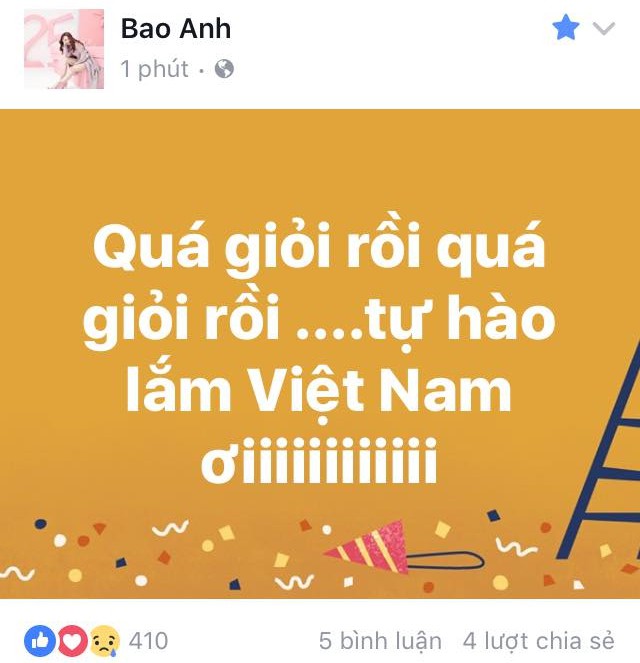 U23 Việt Nam ơi, đã quá tuyệt vời rồi!: Sao Việt đồng loạt lên tiếng động viên đội tuyển nước nhà - Ảnh 5.