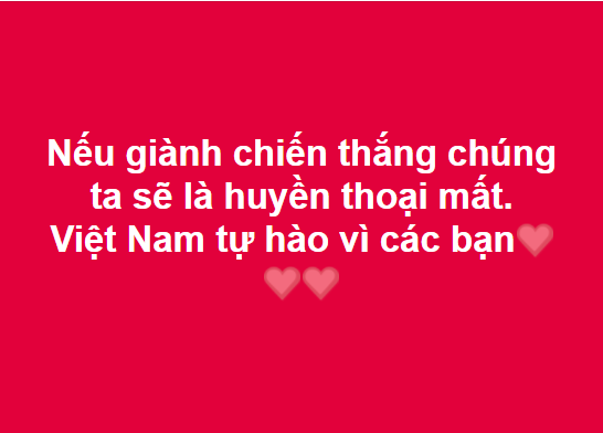 Dân mạng gửi ngàn lời động viên đến những người hùng U23 Việt Nam - Ảnh 4.