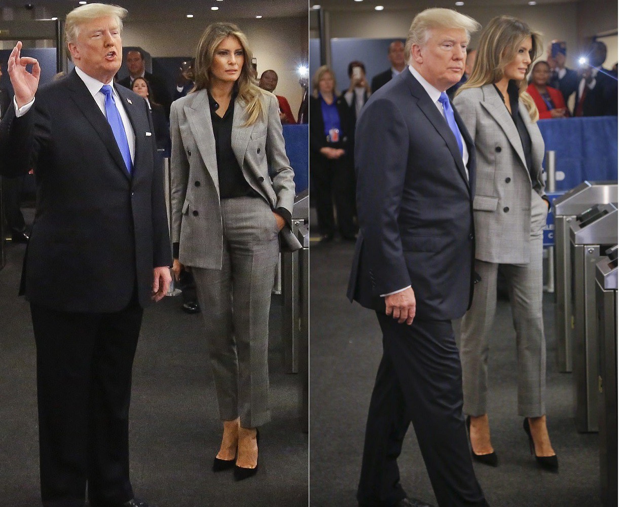 Đệ nhất phu nhân Melania Trump cũng chỉ thường xuyên diện đi diện lại đôi giày đơn giản này - Ảnh 6. Đệ nhất phu nhân Melania Trump cũng chỉ thường xuyên diện đi diện lại đôi giày đơn giản này - Ảnh 6.