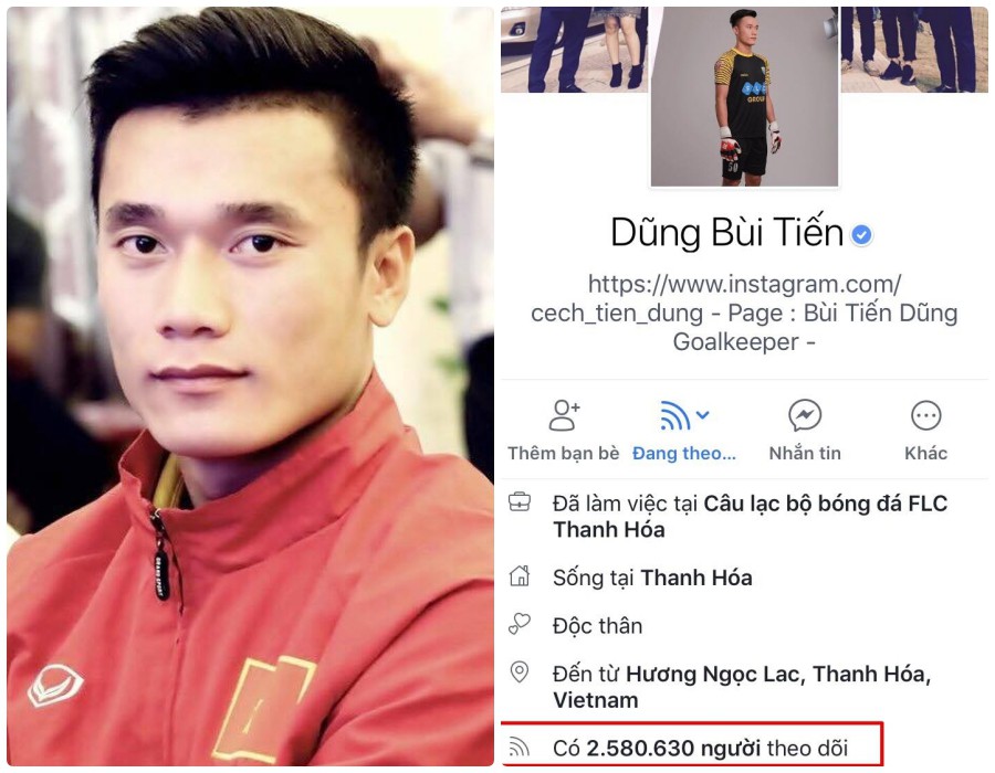 Sức hút không tưởng của Bùi Tiến Dũng: Sở hữu lượng người theo dõi gấp đôi Sơn Tùng M-TP! - Ảnh 2.