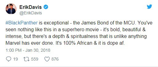 Bom tấn Black Panther nhận cơn mưa lời khen từ giới phê bình đến người hâm mộ - Ảnh 3.