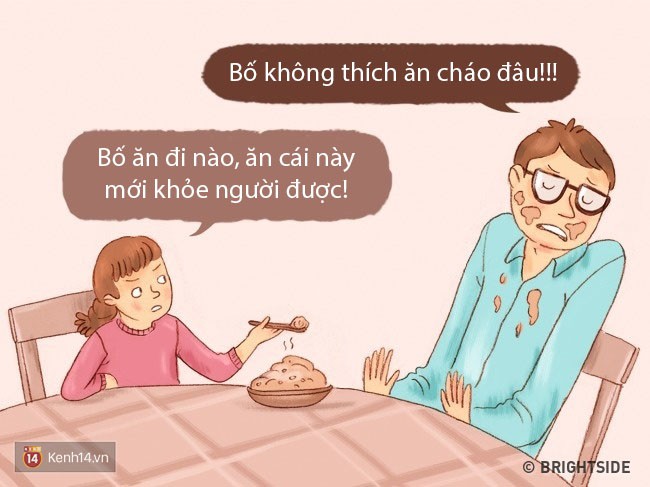 Bộ tranh: Chuyện gì sẽ xảy ra khi bố mẹ và con cái đổi tính cho nhau? - Ảnh 19.