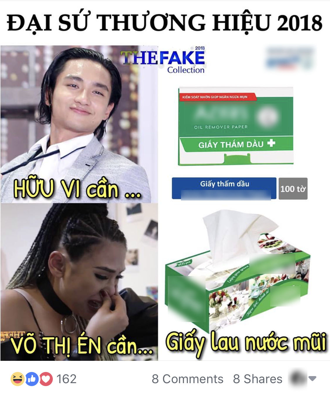 Ảnh chế The Face: Hữu Vi cần giấy thấm dầu, Võ Hoàng Yến thì cần gì? 5 Ảnh chế The Face: Hữu Vi cần giấy thấm dầu, Võ Hoàng Yến thì cần gì? - Ảnh 5.