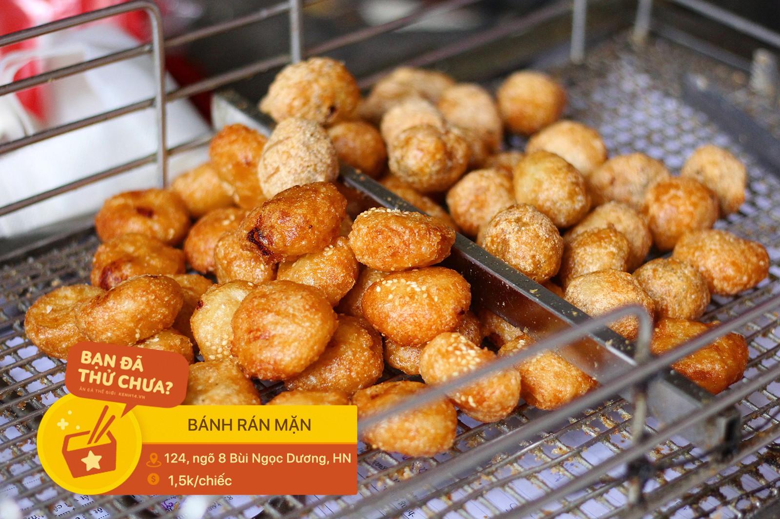 Chỉ 1,5k/chiếc, đố bạn tìm ra hàng bánh rán mặn nào rẻ hơn ở hàng này ...