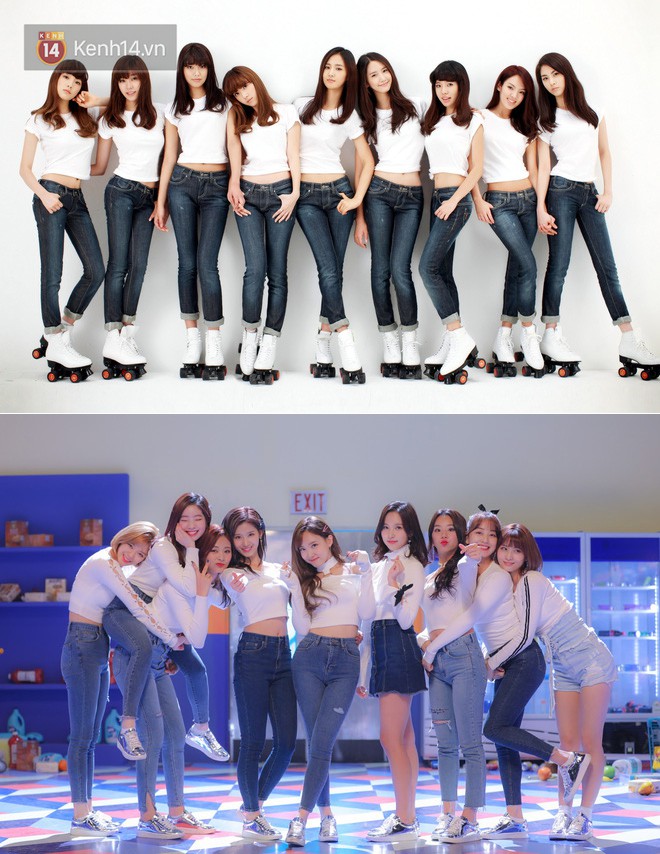 Twice lại bị netizen chỉ trích tơi bời vì cho rằng nhóm ăn theo” phong cách của SNSD - Ảnh 5.