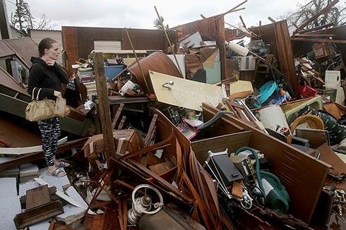 ít nhất 13 người thiệt mạng do hậu quả bão Michael ở Mỹ - Ảnh 1.