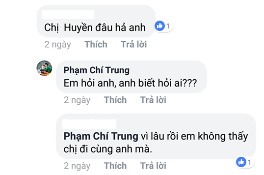 Chí Trung đăng ảnh cùng bà xã Ngọc Huyền nhưng phần bình luận với bạn bè lại gây hoang mang, khó hiểu - Ảnh 2. Chí Trung đăng ảnh cùng bà xã Ngọc Huyền nhưng phần bình luận với bạn bè lại gây hoang mang, khó hiểu - Ảnh 2.