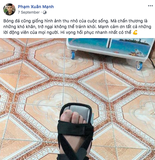 Không còn nghi ngờ gì nữa, Phạm Xuân Mạnh của U23 Việt Nam chính là chàng cầu thủ chỉ cần thở nhẹ là ra cả rổ quote - Ảnh 5.