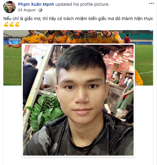 Không còn nghi ngờ gì nữa, Phạm Xuân Mạnh của U23 Việt Nam chính là chàng cầu thủ chỉ cần thở nhẹ là ra cả rổ quote - Ảnh 2.